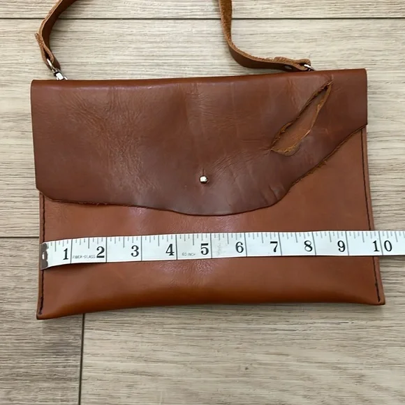 Brown Leather Unisex Bag - Picture 5 of 6